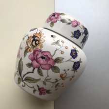 COALPORT  ❀ڿڰۣ❀ SAN REMO - kwiatowa łąka - Ręcznie zdobione, poszukiwana porcelana #4