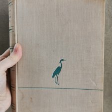 'Ptaki' z serii 'Życie zwierząt' botaniczna książka vintage