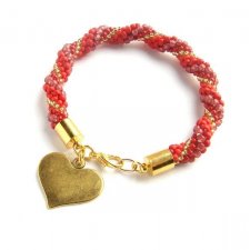 Bransoletka Red&Gold Amor
