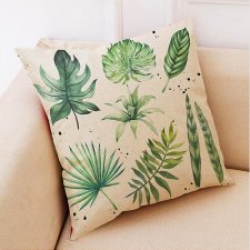 Poszewka na poduszkę - motyw roślinny