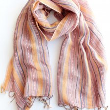 EXCLUSIVE linen cotton scarf