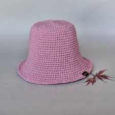 bucket hat zgaszony / brudny róż