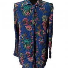 Kwiecista bluzka vintage Prêt-à-porter