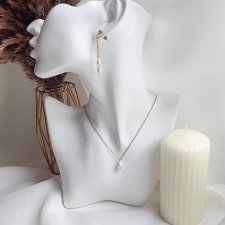 Naszyjnik z perłą słodkowodną