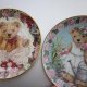 Franklin Mint - Teddy 's Garden Party   by Susan Bengry -limited edition -certyfikat   - kolekcjonerski talerz porcelanowy rzadko spotykana rzecz