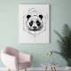 PLAKAT PANDA A3 29,7x42cm