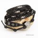 Bransoletka Boho Sparkling Black