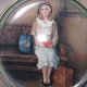 Knowles 1985 by NORMAN ROCKWELL - A YOUNG GIRL'S DREAM -KOLEKCJONERSKI TALERZ PORCELANOWY BRADEX