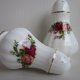 Rarytas -Royal Albert  - przyprawniki porcelanowe ze zdobieniem - Old Country Roses