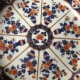 imari porcelain sygnowany japoński talerz - patera cudo sztuki orientu