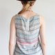 Przewiewny top vintage printy boho etno hippie