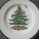 Spode christmas tree s 3324  kultowa świąteczna seria duży porcelanowy talerz półmisek 27,5 cm