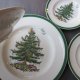 Spode christmas tree s 3324 - talerz 19,5 cm kultowe zdobienie szlachetna porcelana