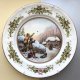 Lawrence Woodlouse ❀ڿڰۣ❀ Aynsley Snowballing - Christmas Plate.