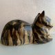 Pottery Cat ❀ڿڰۣ❀ Duży i ręcznie malowany, lata 60-te XXw. ❀ڿڰۣ❀ Figurka kolekcjonerska