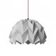 Lampa wisząca origami ICEBERG L burgundowa