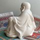 Laughing Buddha White Porcelain ❀ڿڰۣ❀ Jakościowa figurka porcelanowa ❀ڿڰۣ❀ Budda