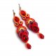 Wielokolorowe kolczyki soutache