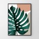 Plakat Boho Monstera 30x40 cm