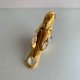 Austrian Crystal 24 K Gold Plated ❀ڿڰۣ❀ MASCOT INC. U.S.A.❀ڿڰۣ❀ Elegancka figurka papugi