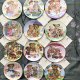 ❀ڿڰۣ❀ ROYAL WORCESTER - dos.12szt. ❀ڿڰۣ❀  Diane Matthes - Teddy Family ❀ڿڰۣ❀ Christmas Day