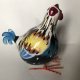 Unikat - rocking roosters by Gallo - Hand made Hand painting kolekcjonerska figurka