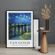 Plakat Van Gogh Starry Night over the Rhone - format 50x70 cm