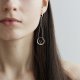 MINIMAL earrings MAXI / black