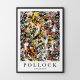 Plakat Pollock Convergence - format 50x70 cm