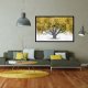 Obraz na płotnie do salonu abstrakcujne drzewo format 120x80cm 02623