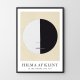 Plakat Hilma af Klint In the earthly life no. 3 - format 50x70 cm