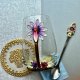 Luxury ❤ Glassyfi Teffania Handmade Enamel Cup & Spoon ❤ Lukusowy komplet prezentowy