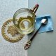 Luxury ❤ Glassyfi Teffania Handmade Enamel Cup & Spoon ❤ Lukusowy komplet prezentowy