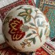 Unikat! ❤ Vintage Porcelain Flower Carpet Ball