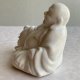 Laughing Buddha ❀ڿڰۣ❀ Figurka z białej porcelany ❀ڿڰۣ❀ Budda