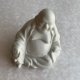 Laughing Buddha ❀ڿڰۣ❀ Figurka z białej porcelany ❀ڿڰۣ❀ Budda