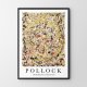 Plakat Pollock Shimmering Substance - format 50x70 cm