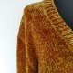 ZARA KNIT- SZENILOWY SWETER