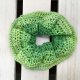 Gumka frotka scrunchie do włosów handmade 2stronna