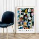 Plakat Paul Klee Yellow Half - format 30x40 cm
