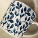 Indigo blues fine bone china duży wygodny porcelanowy kubek