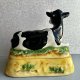 Rzadkość! ❤ Country Kitchen Collection - The James Herriot Cow Butter Dish 1998r. ❤ NOWY!