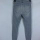 River Island szare spodnie jeans dziury / 36