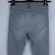 River Island szare spodnie jeans dziury / 36