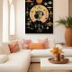 Plakat Kobieta astrologia kolaż  - format 50x70 cm