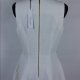 Closet biała sukienka white zip / 12 - M z metką