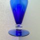 Vintage Lapis Blue Glass ❀ڿڰۣ❀ Flakon z przykrywką ❀ڿڰۣ❀ Ręcznie wykonany ❀ڿڰۣ❀