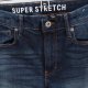 super stretch spodnie jeansy vintage