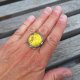 Słoneczko - pierścionek regulowany