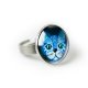 Blue cat pierścionek idealny na prezent